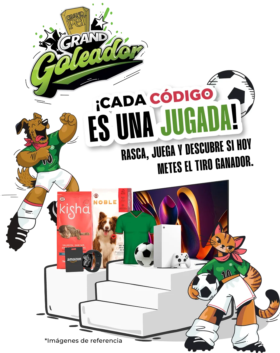 Imagen promocional de Grand Goleador Grand Pet