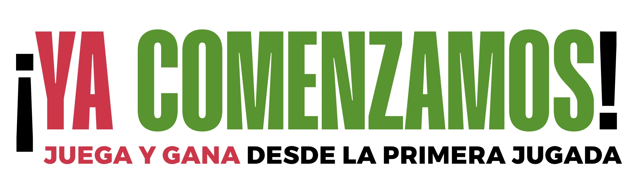 Ya comenzamos
